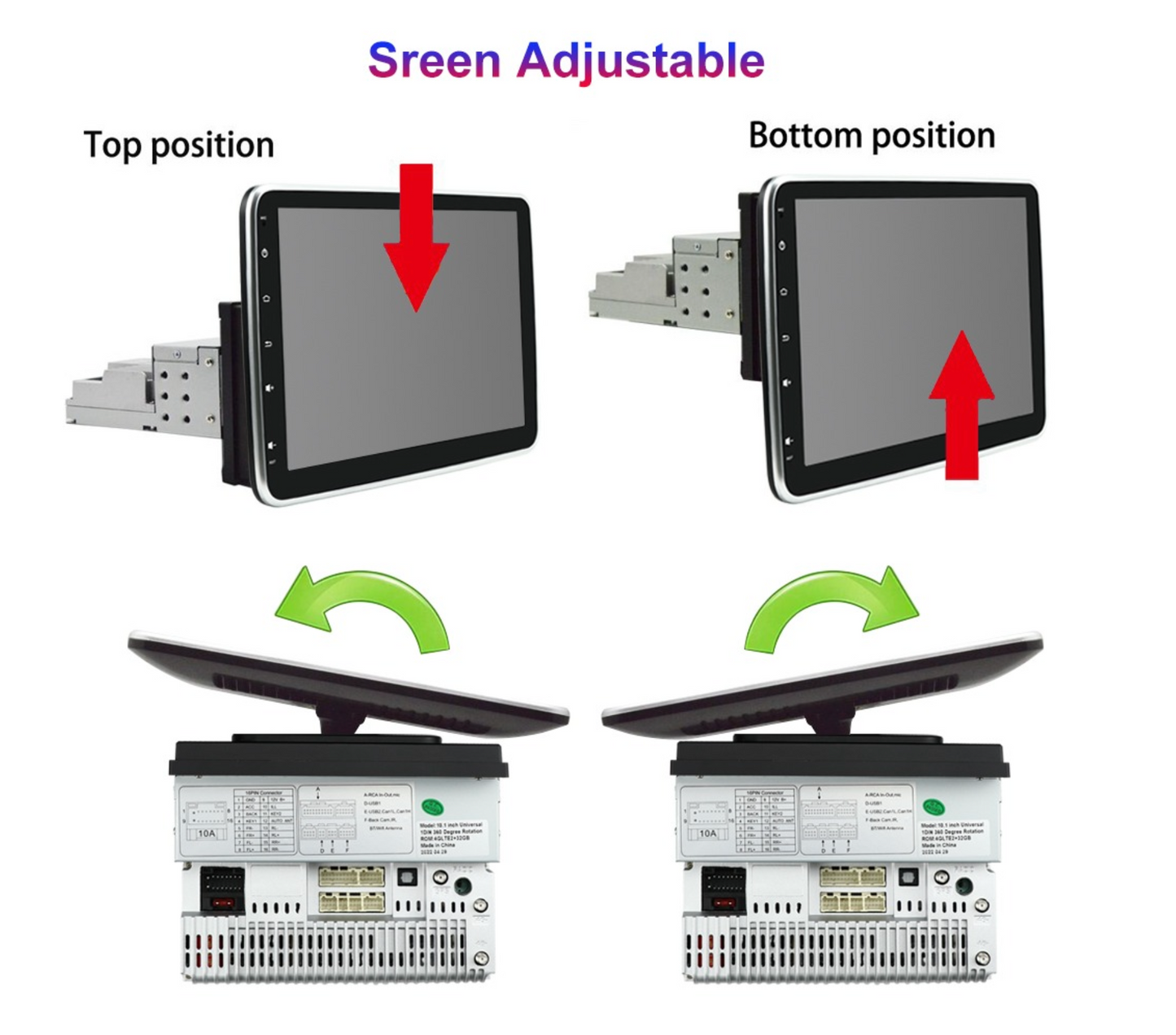 Toyota LandCruiser 73 / 75 / 80 Series (1985 - 1999) 10.1" Double DIN Wireless Android 16 Head Unit for Apple CarPlay / Android Auto