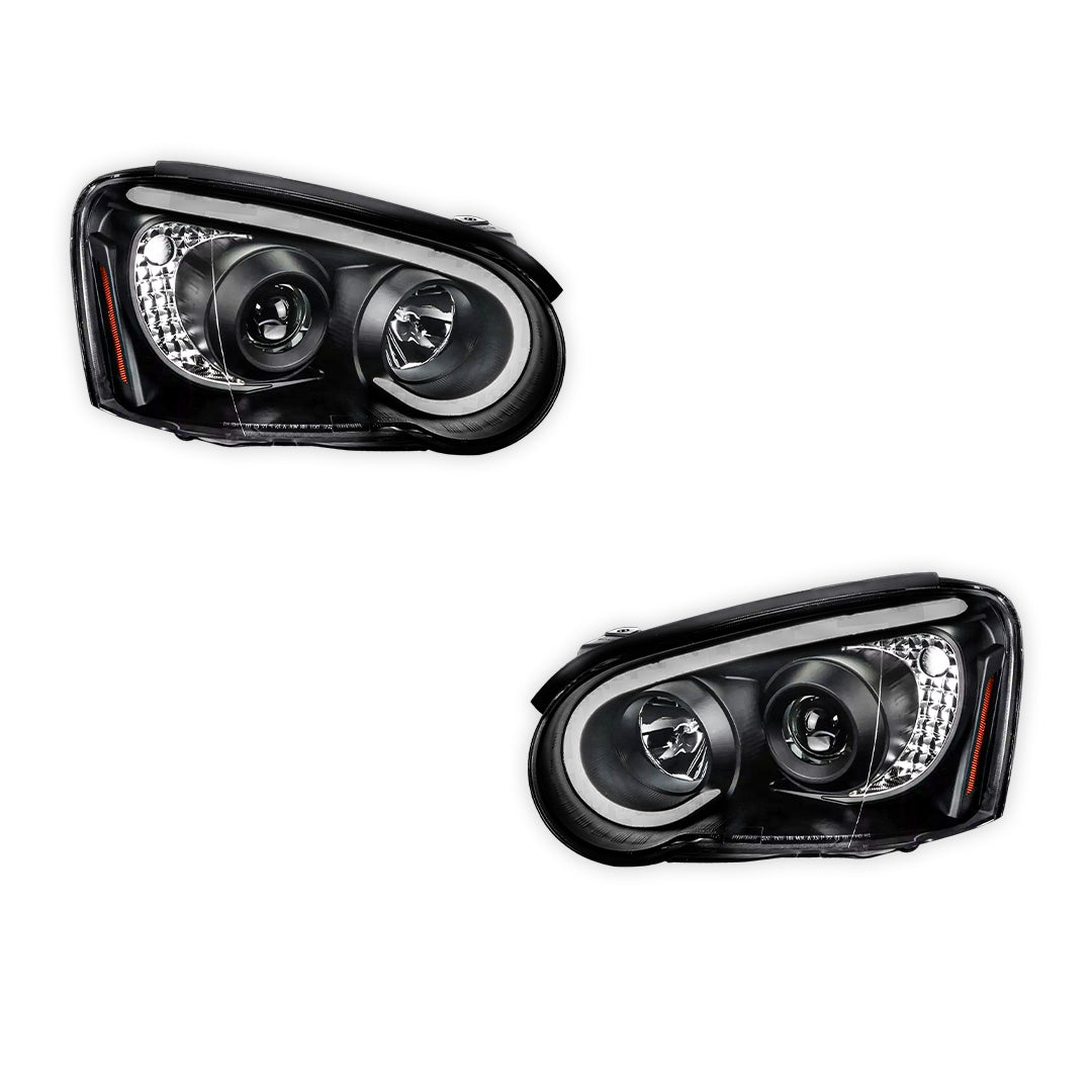 Subaru Impreza GD WRX Blob Eye (2003 - 2005) LED Projector Headlights LH + RH