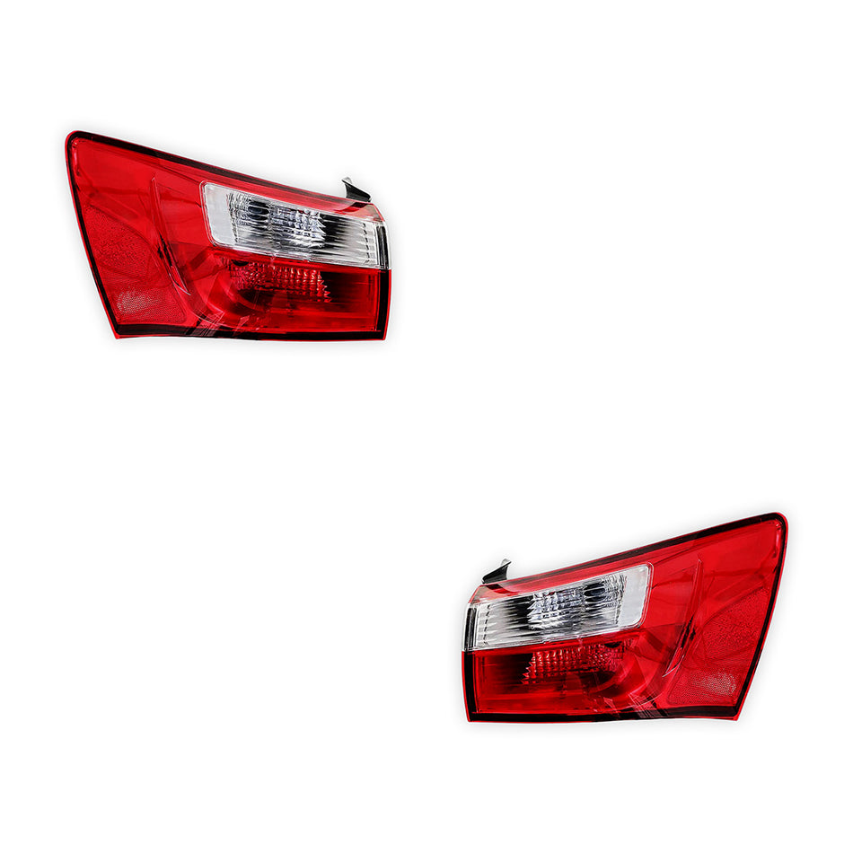 Kia Rio UB Sedan (2011 - 2014) OEM Style Tail Lights LH + RH