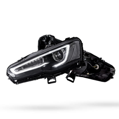 Lancer Evolution X CF CJ Aftermarket-Style Headlights