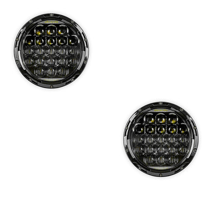 Holden Kingswood HK / HT / HG / HQ / HJ / HX / HZ (1968 - 1985) 7" Round LED Headlights LH + RH