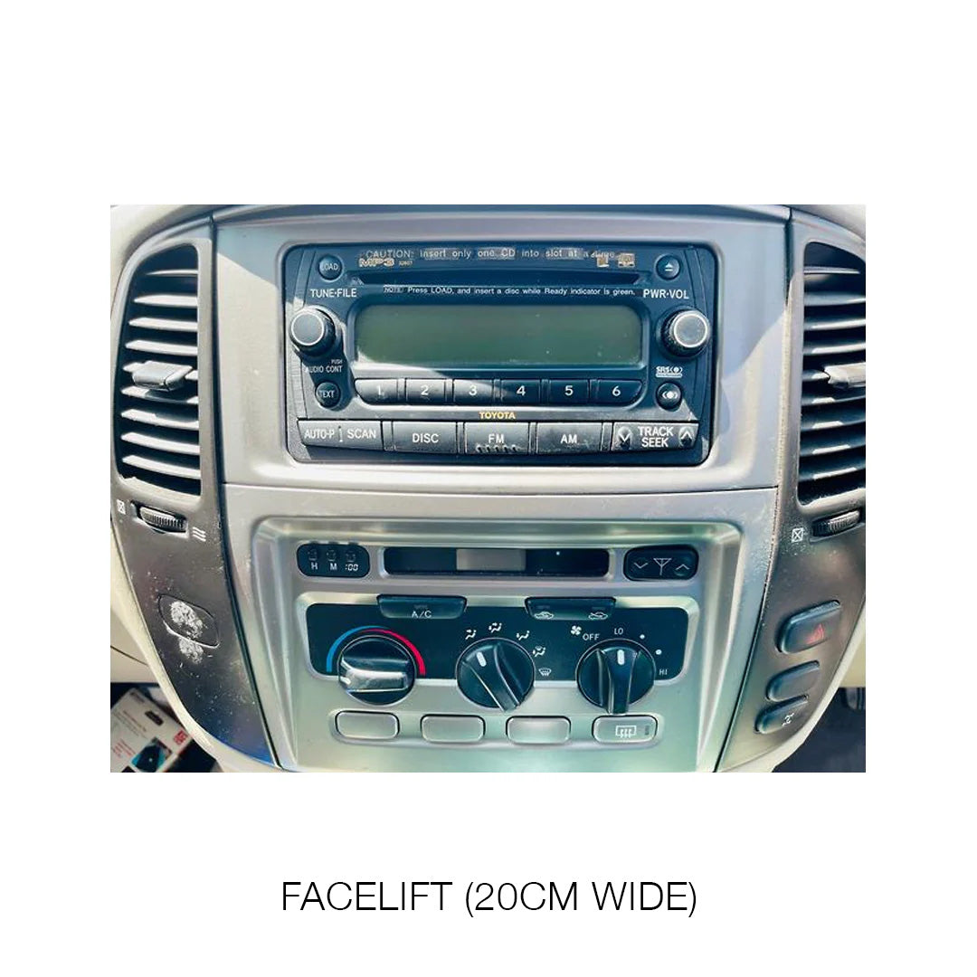 Toyota LandCruiser 100 Series (1999 - 2007) 9" 10" Wireless Android 16 Head Unit for Apple CarPlay / Android Auto