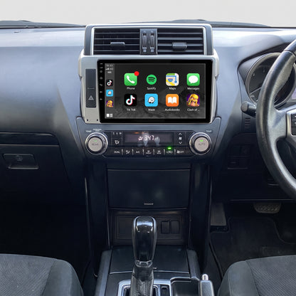 Toyota LandCruiser Prado 150 Series (2014 - 2017) 10" 13.3" Wireless Android 16 Head Unit for Apple CarPlay / Android Auto