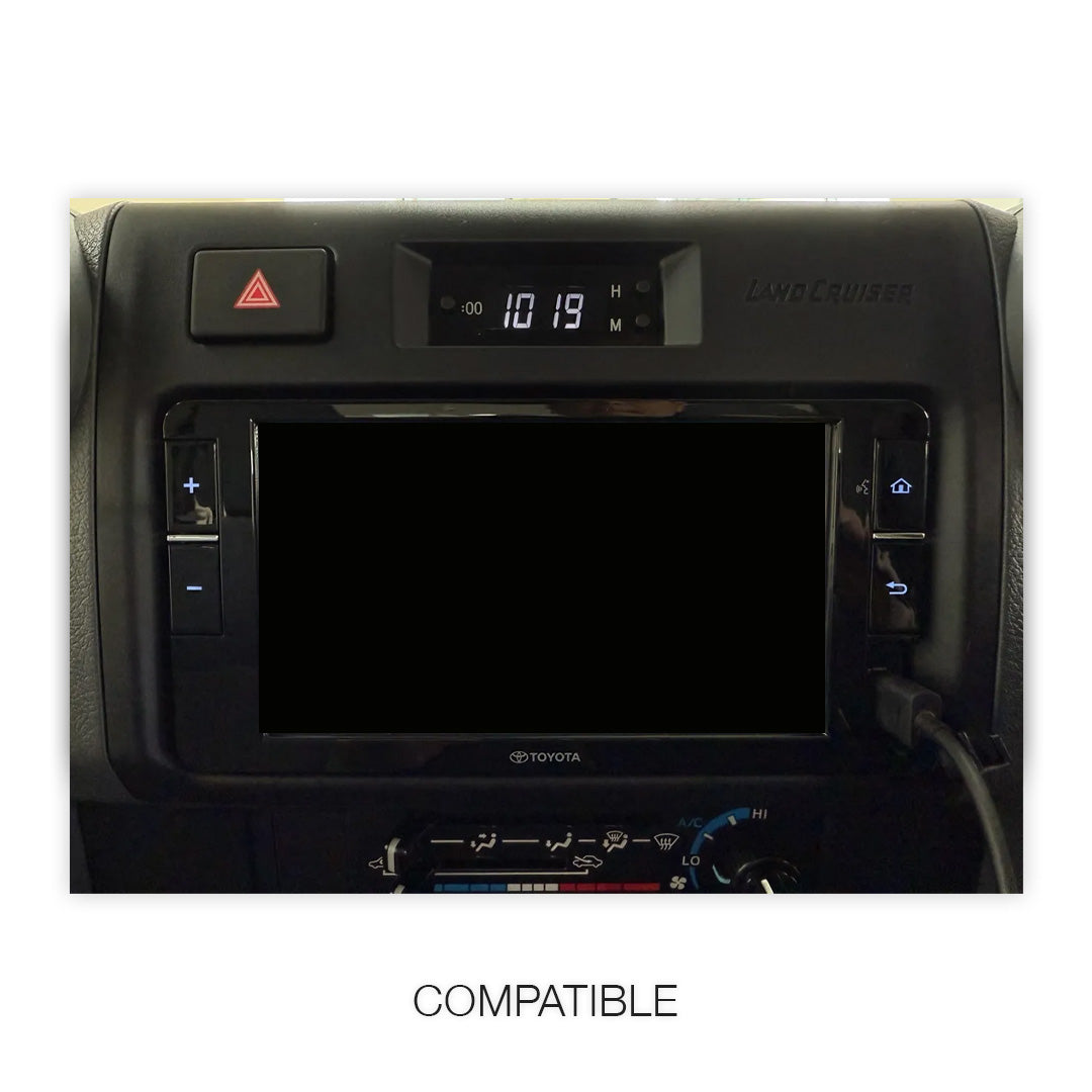 Toyota LandCruiser 70 76 79 Series (2008 - 2023) 9" 13.3" Wireless Android 16 Head Unit for Apple CarPlay / Android Auto Post-facelift