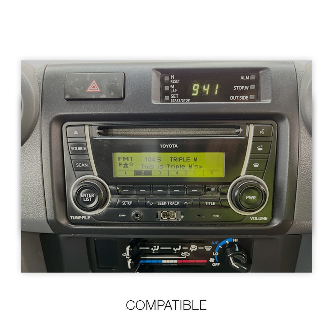 Toyota LandCruiser 70 76 79 Series (2008 - 2023) 9" 13.3" Wireless Android 16 Head Unit for Apple CarPlay / Android Auto Pre-facelift