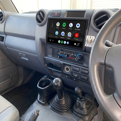 Toyota LandCruiser 70 76 79 Series (2008 - 2023) 9" 13.3" Wireless Android 16 Head Unit for Apple CarPlay / Android Auto Pre-facelift