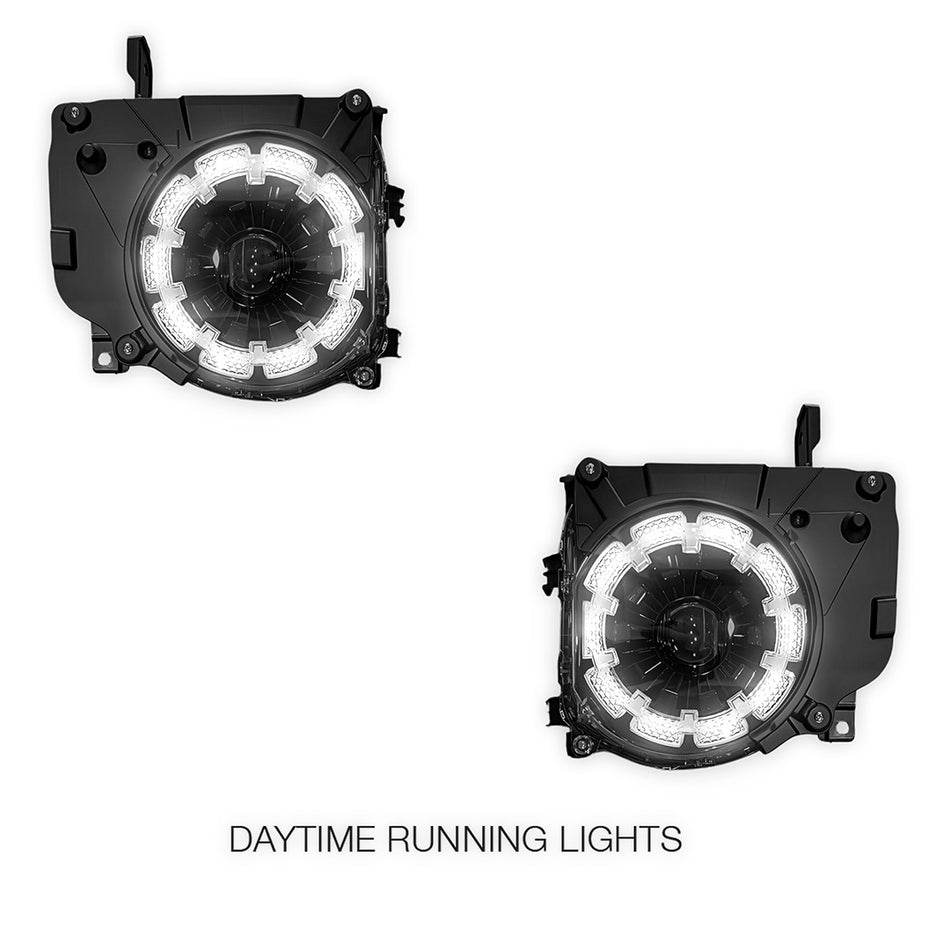 Toyota LandCruiser LC71 / 76 / 79 Series (2024) LED Projector Headlights LH + RH