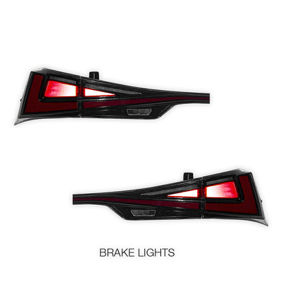 Lexus IS-F USE20 (2014) Sequential Smoked Full LED Tail Lights LH + RH