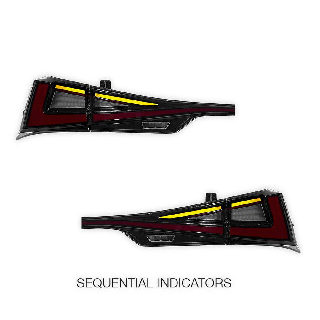 Lexus IS-F USE20 (2014) Sequential Smoked Full LED Tail Lights LH + RH