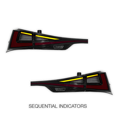 Lexus IS-F USE20 (2014) Sequential Smoked Full LED Tail Lights LH + RH