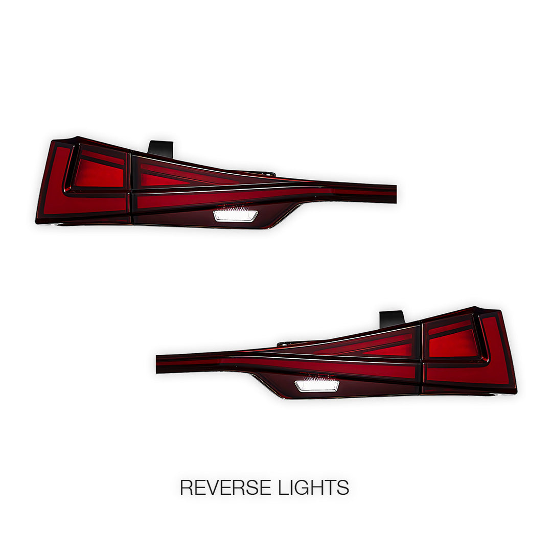 Lexus IS250 GSE20 / GSE30 (2014 - 2015) Sequential Red Full LED Tail Lights LH + RH