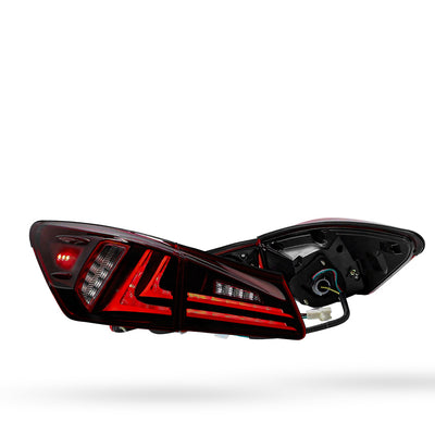 Lexus IS350 GSE21 / GSE31 (2006 - 2013) Sequential Red Full LED Tail Lights LH + RH