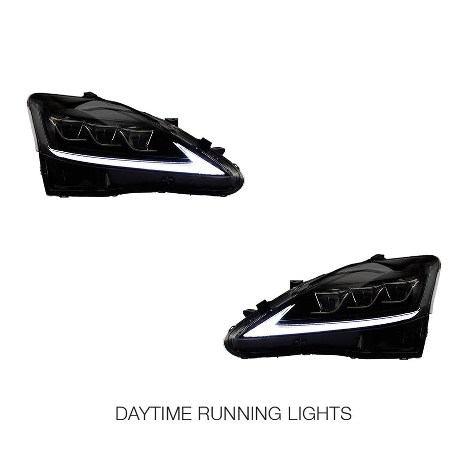 Lexus IS250 IS350 IS-F (2006 - 2013) Sequential Indicator Headlights LH + RH