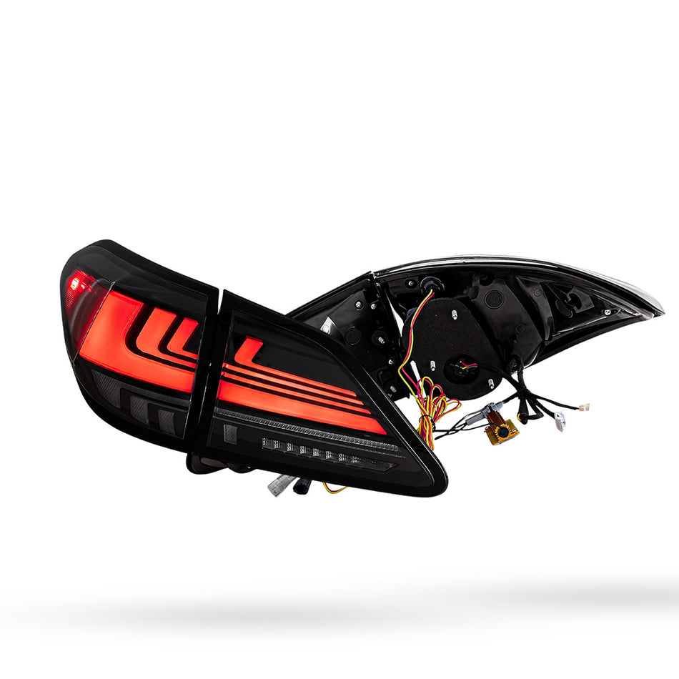 Lexus RX400h MHU38 (2008) Sequential Red Smoked LED Tail Lights LH + RH