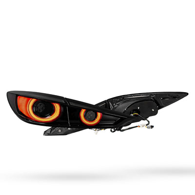 Mazda 3 Axela BM / BN (2014 - 2018) Sequential Smoked LED Tail Lights LH + RH