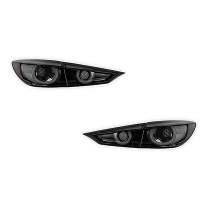 Mazda 3 Axela BM / BN (2014 - 2018) Sequential Smoked LED Tail Lights LH + RH