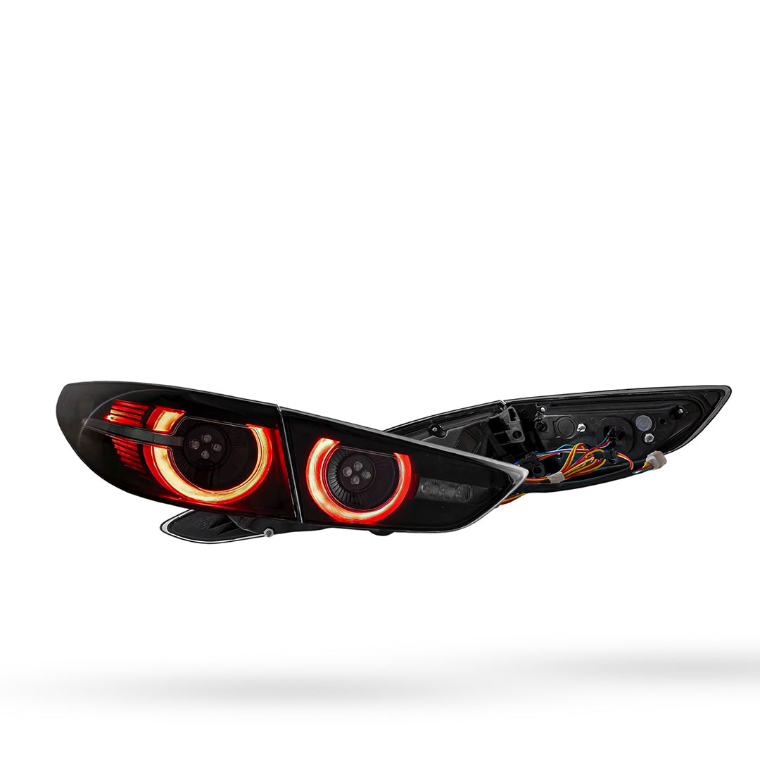 Mazda 3 Axela BP (2019 - 2022) Sequential Smoked LED Tail Lights LH + RH