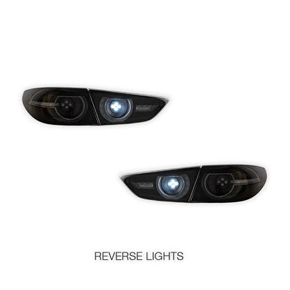 Mazda 3 Axela BP (2019 - 2022) Sequential Smoked LED Tail Lights LH + RH