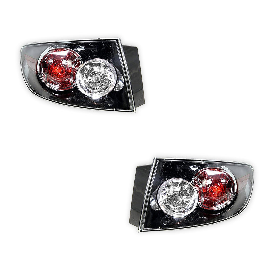 Mazda 3 BK Series 2 Hatch (2006 - 2009) OEM Style Tail Lights LH + RH