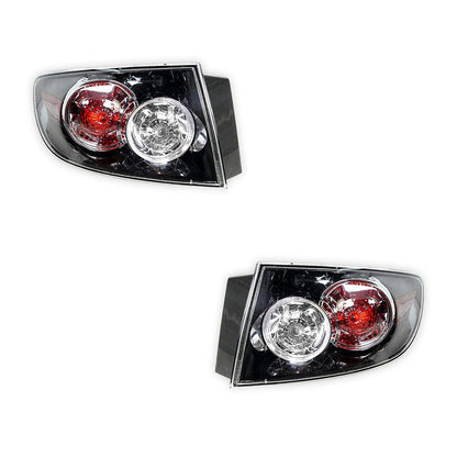 Mazda 3 BK Series 2 Hatch (2006 - 2009) OEM Style Tail Lights LH + RH
