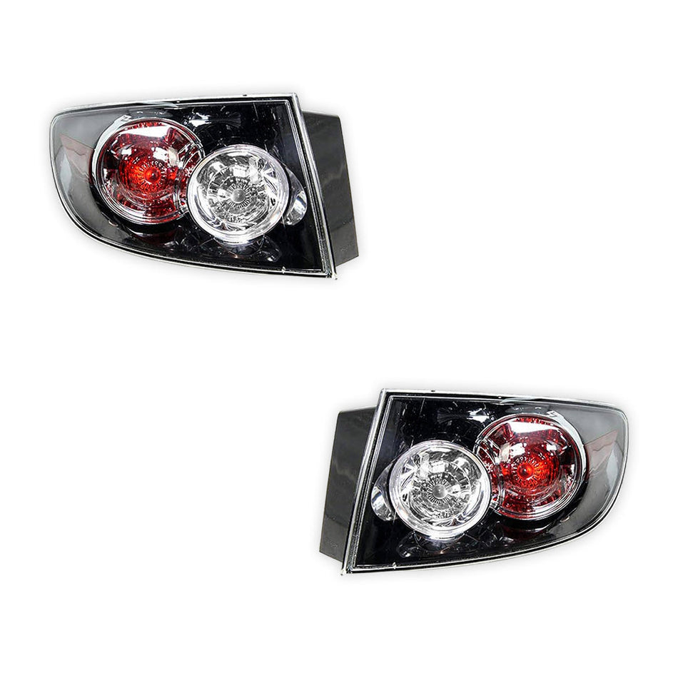 Mazda 3 BK Series 2 Hatch (2006 - 2009) Tail Lights LH + RH