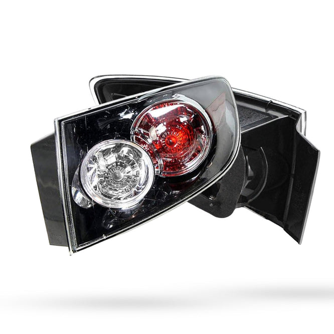 Mazda 3 BK Series 2 Hatch (2006 - 2009) OEM Style Tail Lights LH + RH