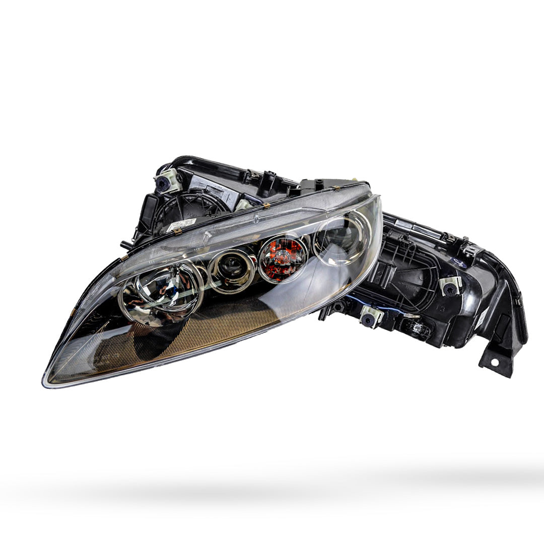 Mazda 6 GG GY Sedan / Hatch (2005 - 2008) Black OEM Style Headlights LH + RH