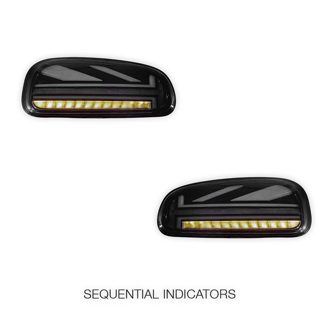 Mini Cooper Clubman F54 / F54N (2015 - 2023) Sequential Smoked LED Tail Lights LH + RH