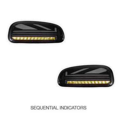 Mini Cooper Clubman F54 / F54N (2015 - 2023) Sequential Smoked LED Tail Lights LH + RH