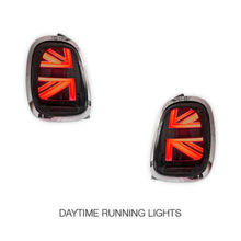 Mini Cooper F55 / F56 / F57 (2014 - 2018) Sequential Red Chrome LED Tail Lights LH + RH