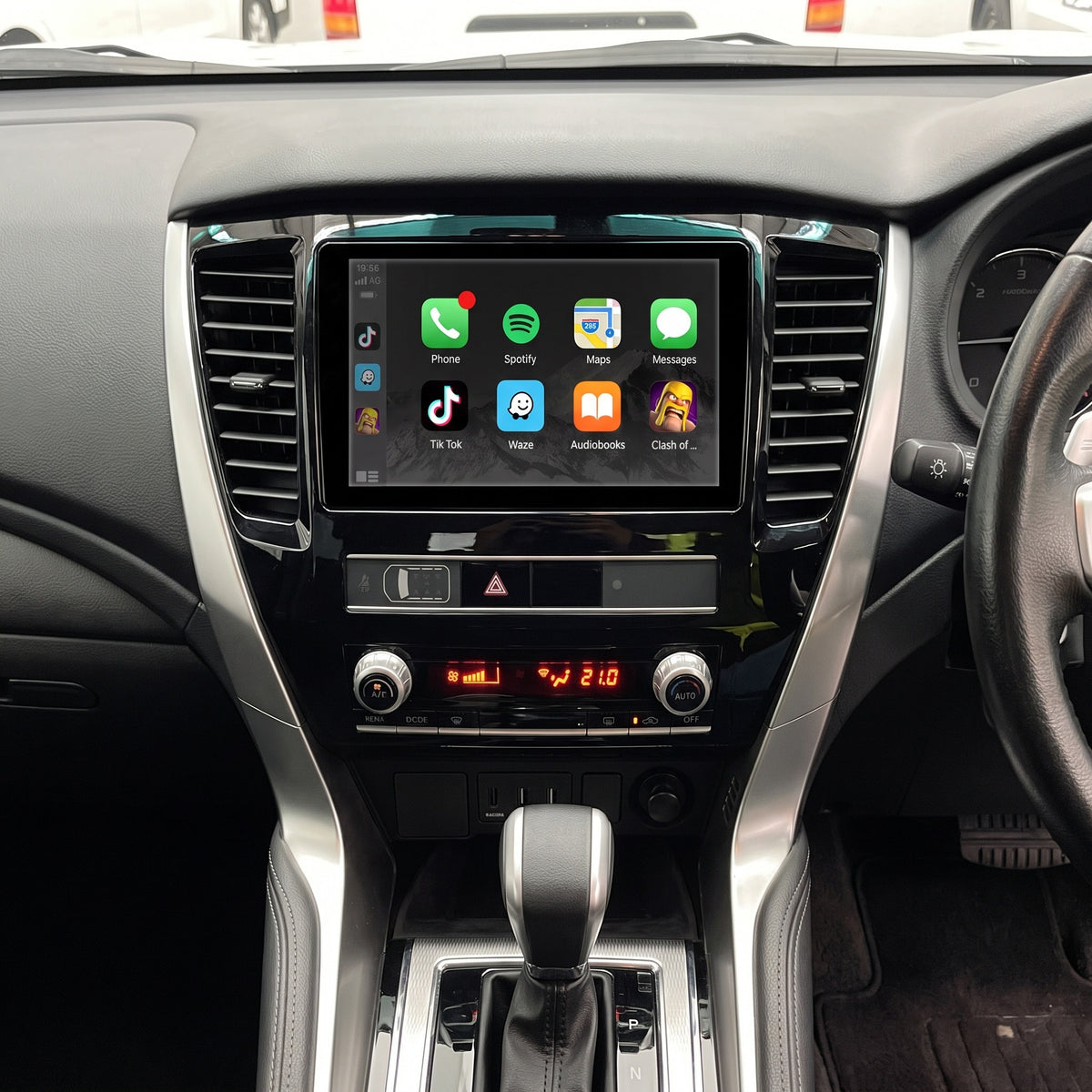 Mitsubishi Pajero Sport QF (2020 - 2021) 9" Wireless Android 16 Head Unit for Apple CarPlay / Android Auto