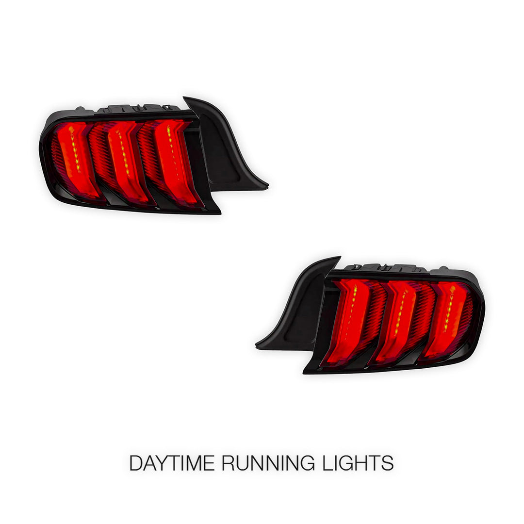 Ford Mustang FM / FN (2015 - 2021) Sequential Red Full LED Tail Lights LH + RH