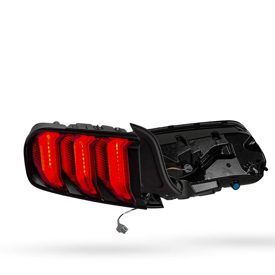 Ford Mustang FM / FN (2015 - 2021) Sequential Red Full LED Tail Lights LH + RH