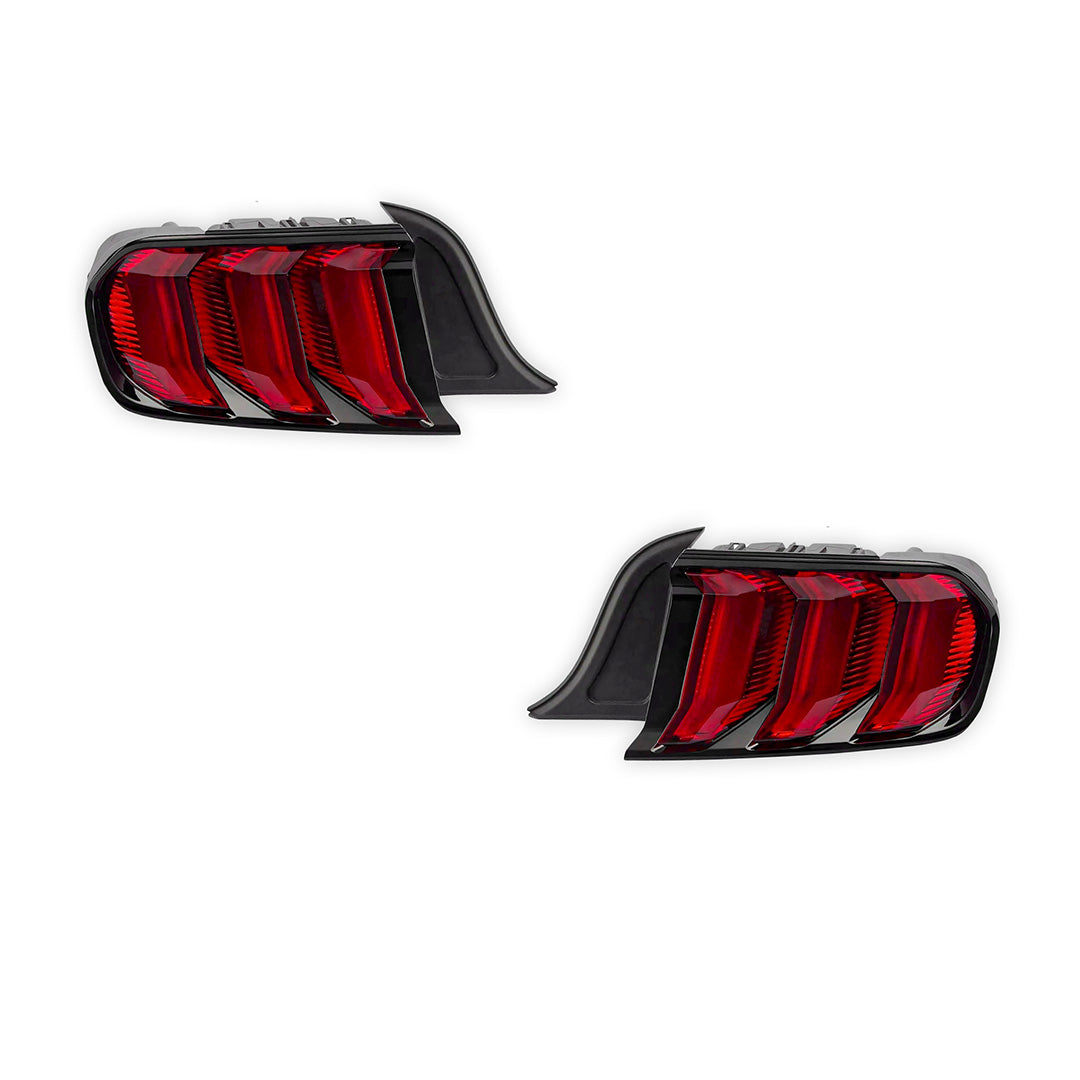 Ford Mustang FM / FN (2015 - 2021) Sequential Red Full LED Tail Lights LH + RH