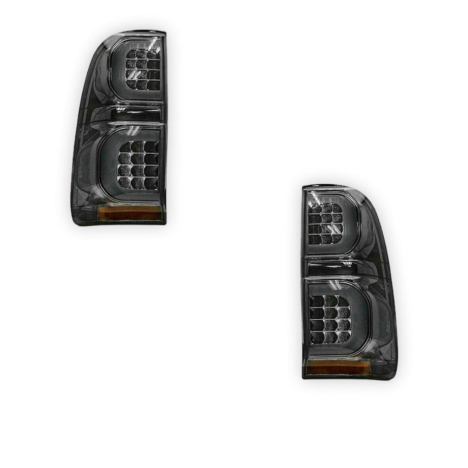 Toyota Hilux N70 (2005 - 2015) Smoked Tail Lights LH + RH