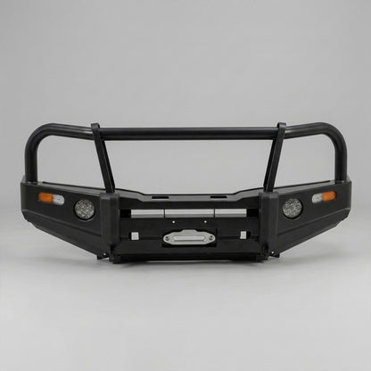 DMS Nissan Navara D40 Spain Built (2010 - 2015) Triple Hoop 63mm 2.5 in. Steel Bull Bar ADR Compliant