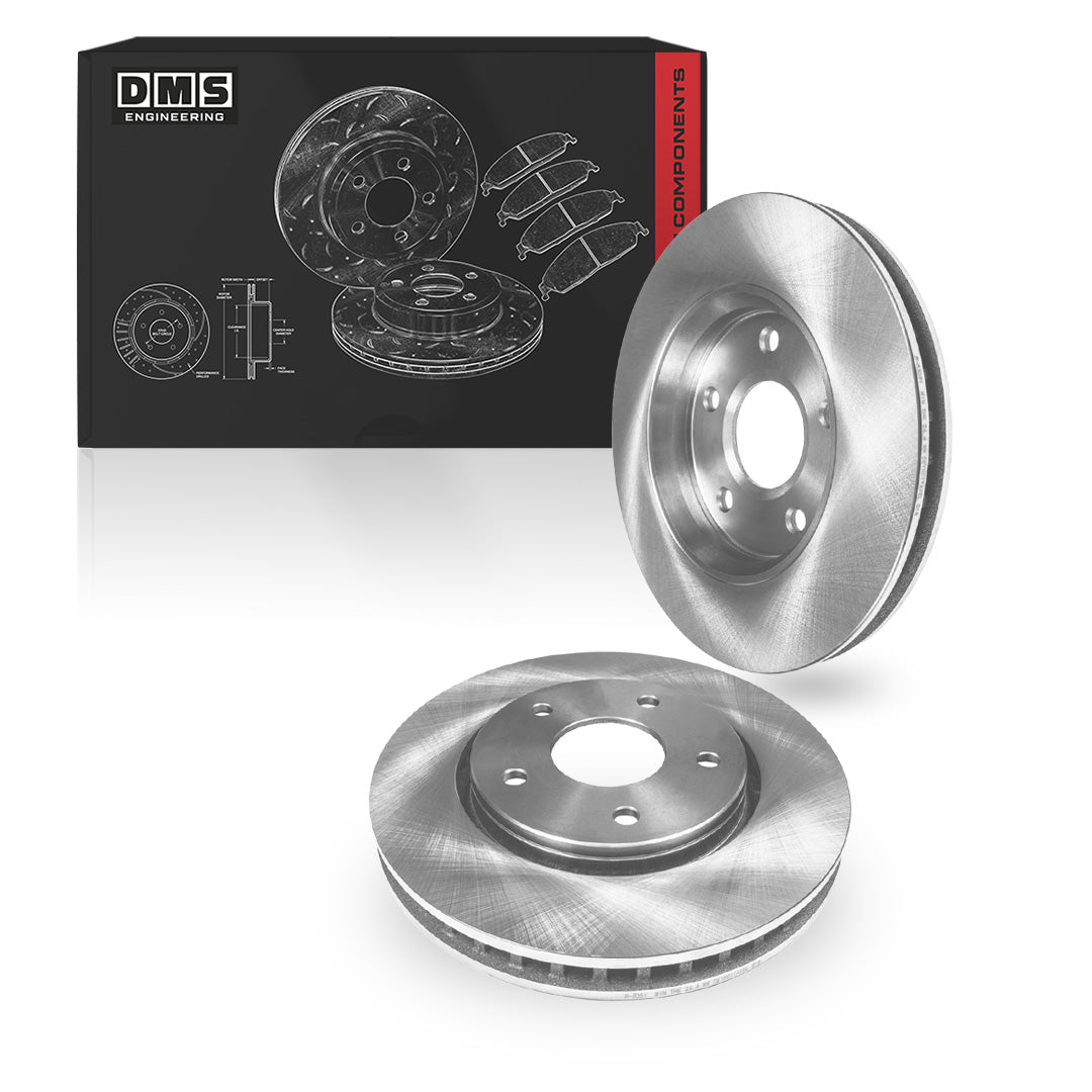 Holden Statesman WM (2006 - 2013) Rear Standard Brake Rotors and Brake Pads LH + RH