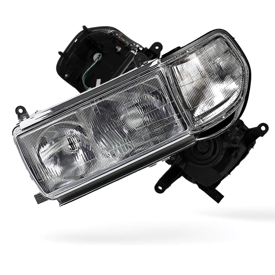 Toyota LandCruiser 80 Series Sahara (1990 - 1998) Headlights & Corner Lights LH + RH