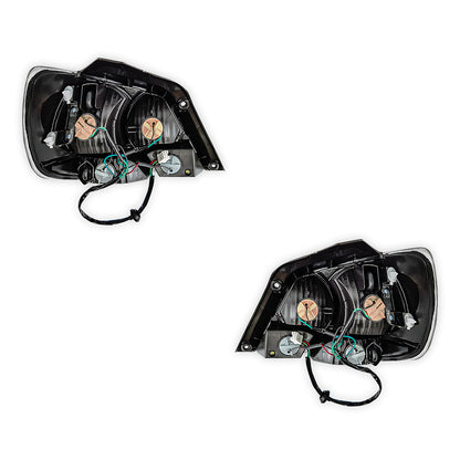 Mitsubishi Outlander ZE (2002 - 2004) OEM Style Tail Lights LH + RH