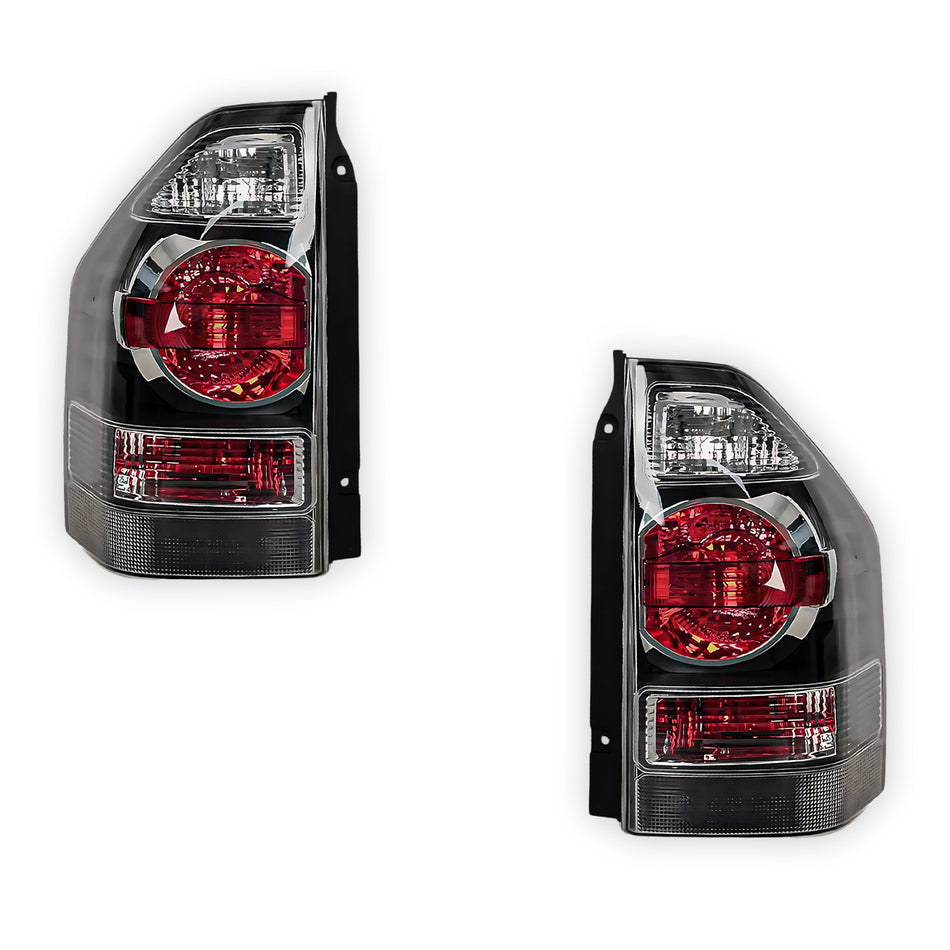 Mitsubishi Pajero NM / NP (2000 - 2006) Black Tail Lights LH + RH