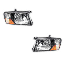 Mitsubishi Pajero NP (2000 - 2006) Clear OEM Style Headlights LH + RH