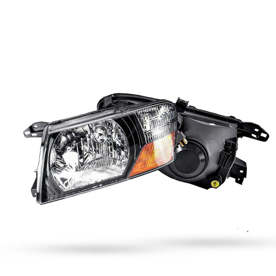 Mitsubishi Pajero NP (2000 - 2006) Clear Headlights LH + RH