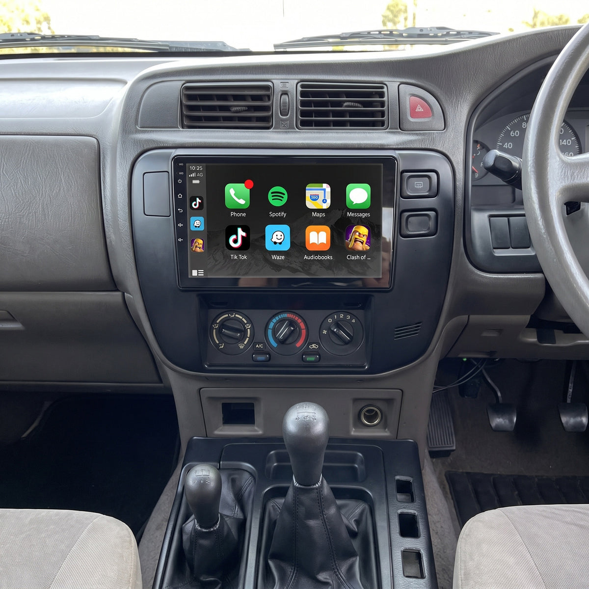 Nissan Patrol GU (1997 - 2009) 9" 13.3" Wireless Android 16 Head Unit for Apple CarPlay / Android Auto