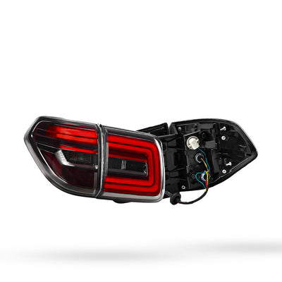 Nissan Patrol Y62 Wagon (2012 - 2022) Nismo Style Smoked Tail Lights LH + RH