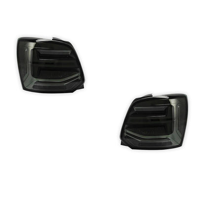Volkswagen Polo 6R (2009 - 2017) Sequential Smoked LED Tail Lights LH + RH