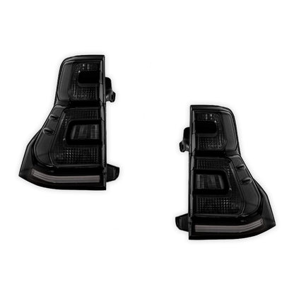 Toyota Prado 150 Series All Models (2010 - 2017) Sequential Smoked LED Tail Lights LH + RH
