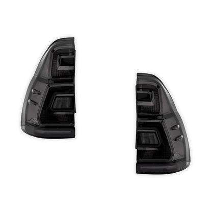 Toyota Prado 120 Series All Models (2003 - 2009) Sequential Smoked LED Tail Lights LH + RH