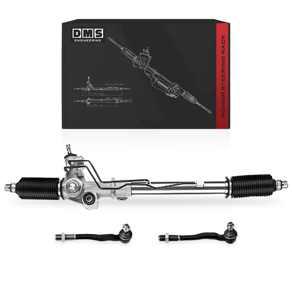 Toyota LandCruiser Prado 90 / 95 Series (1996 - 2002) AWD Power Steering Rack and Tie Rod Ends Set