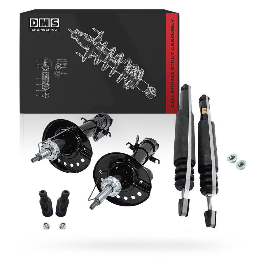 Nissan Pulsar B17 / C12 (2013 - 2017) Front & Rear Shock Absorbers LH + RH