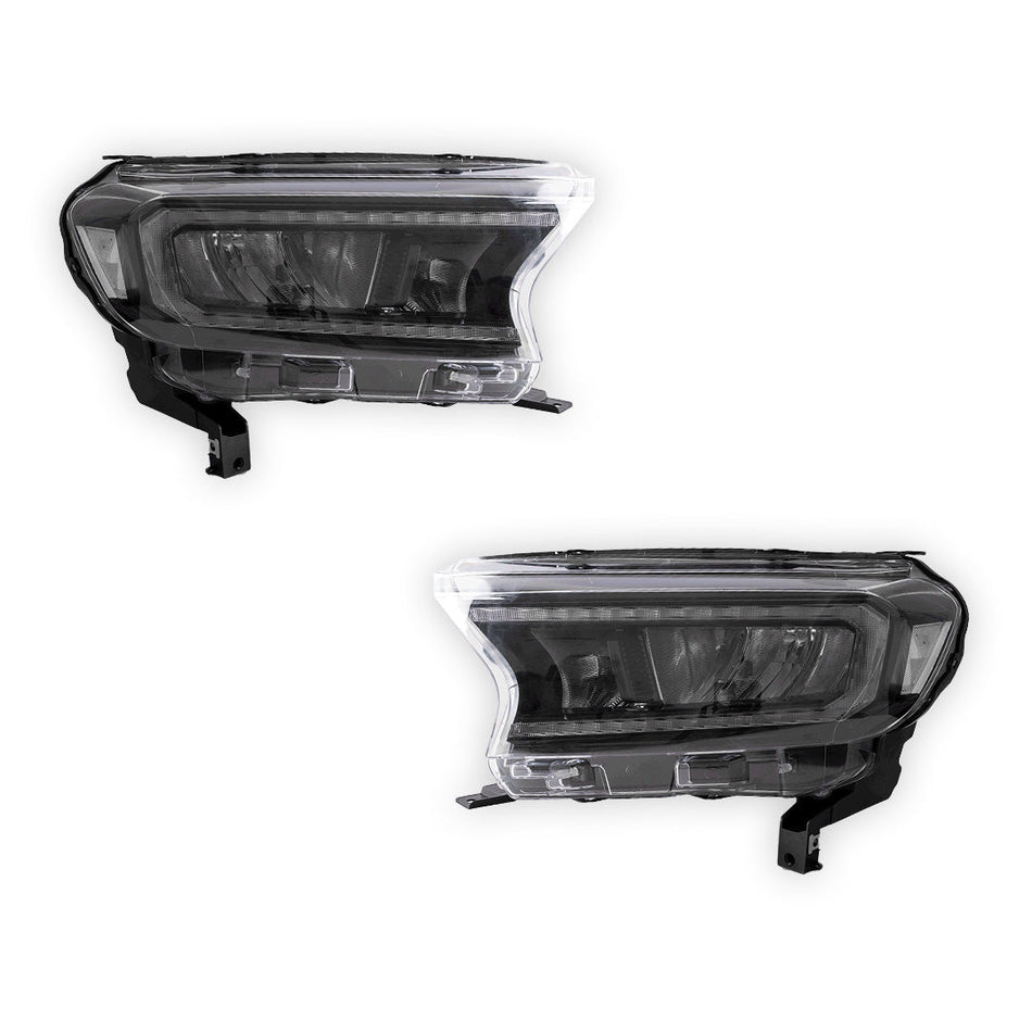 Ford Ranger PX MK2 MK3 (2015 - 2020) Sequential Indicator "FROST" Headlights LH + RH